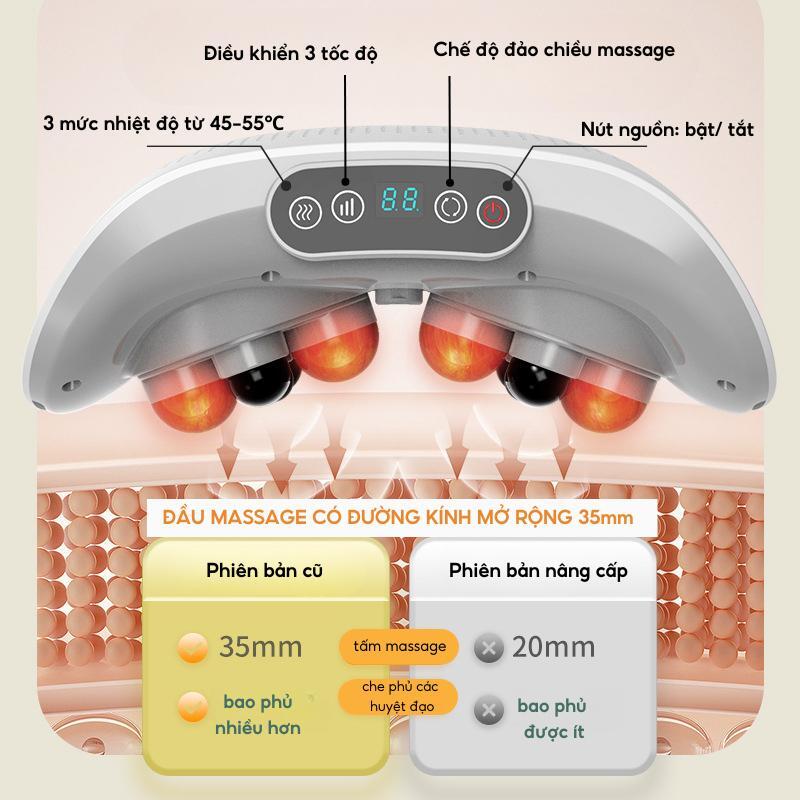 Ưu điểm nổi bật của đai massage lưng bụng DMB01