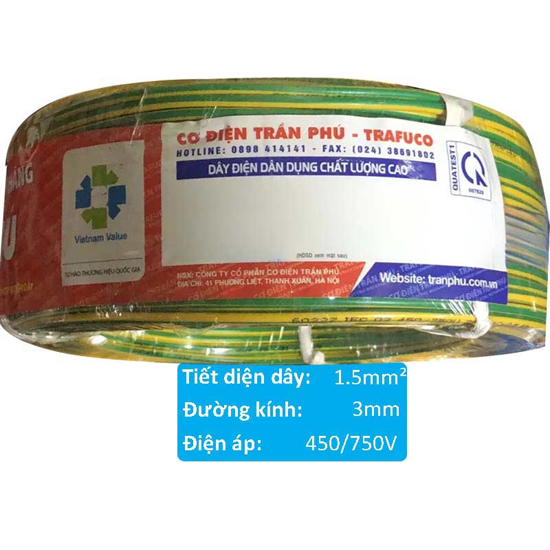 dây điện trần phú 2 