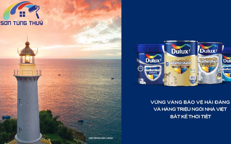 Ứng dụng của sơn ngoại thất Dulux trong công trình thực tế