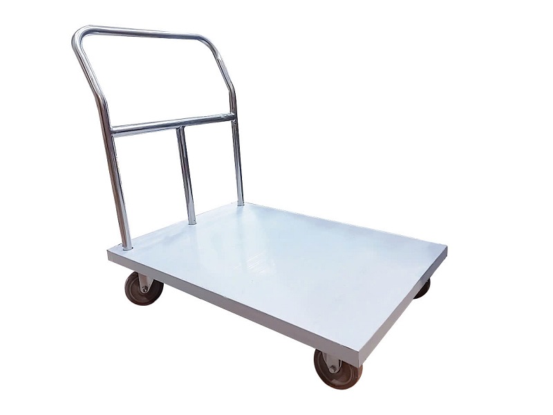 Xe đẩy hàng inox 304