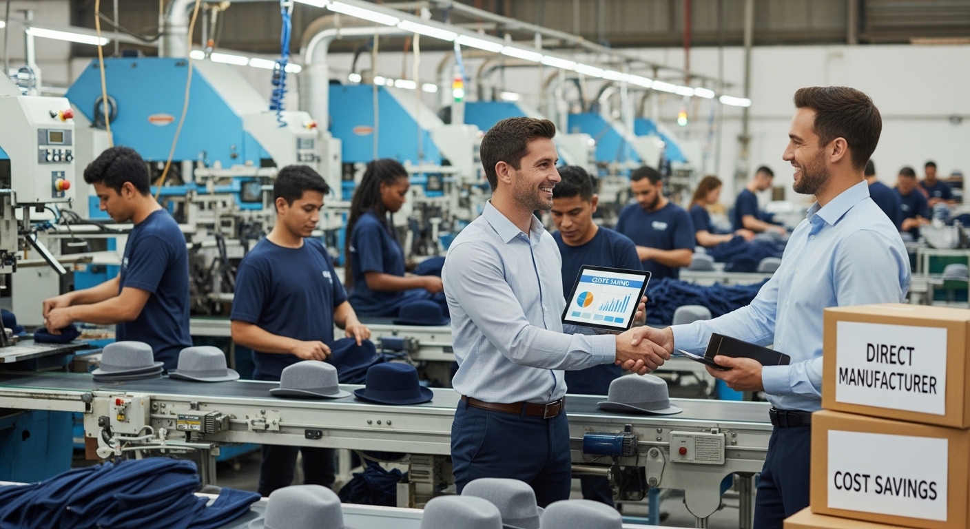 Tối ưu chi phí khi đặt qua xưởng may nón