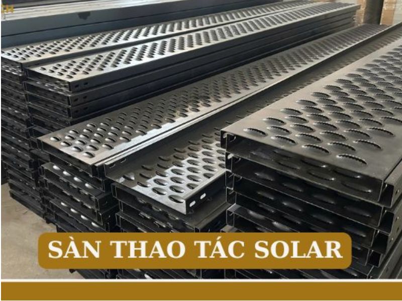 Sàn thao tác solar là gì?