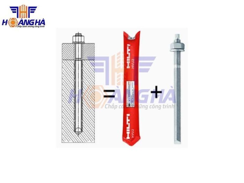 Cấu tạo của bulong hóa chất