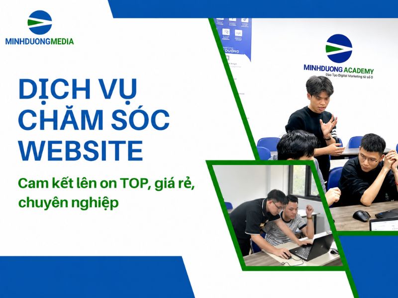 Dịch vụ quản trị website chuyên nghiệp tại Minh Dương Media