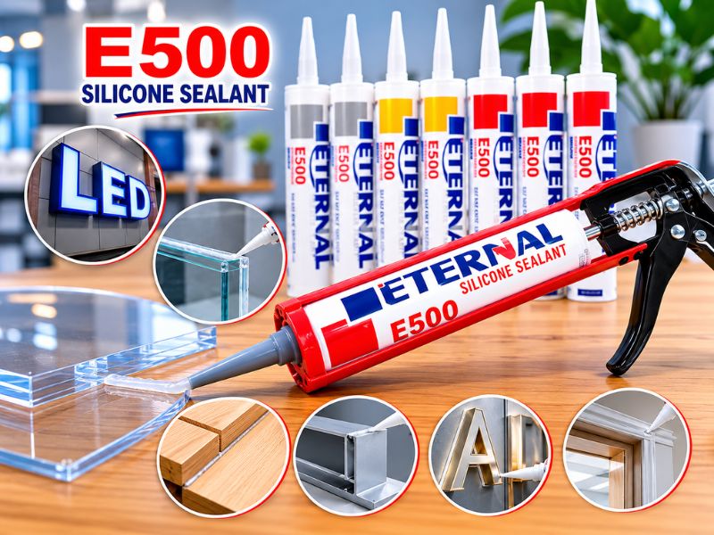 Ứng dụng của keo E500 trong thực tế