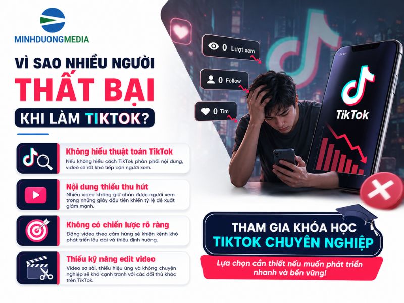 Những sai lầm phổ biến khi tự chạy quảng cáo TikTok