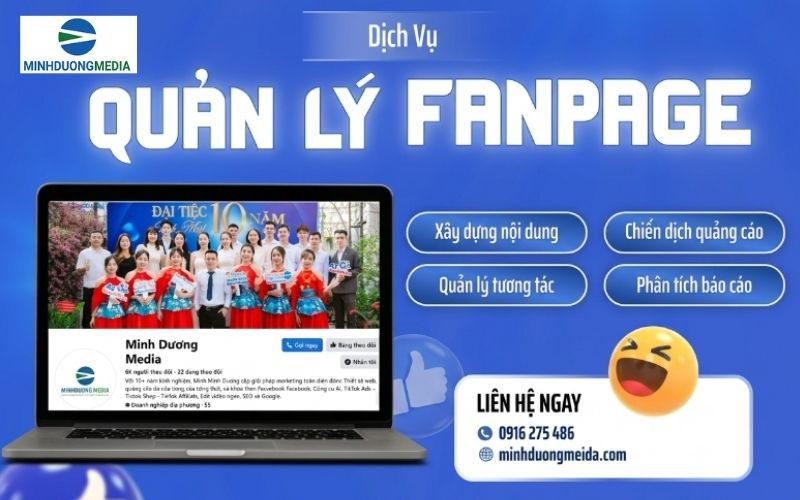 Sử dụng dịch vụ quản lý Fanpage chuyên nghiệp