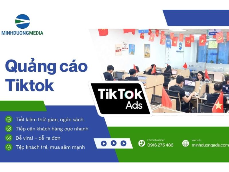 Lợi ích khi sử dụng dịch vụ quảng cáo TikTok Ads tại Minh Dương Ads