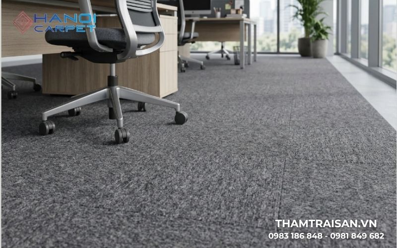 Thảm nỉ trải sàn văn phòng là gì? Vì sao được nhiều doanh nghiệp lựa chọn?