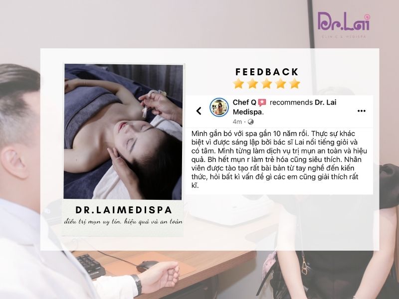 Dr. Lai – địa chỉ điều trị mụn theo hướng cá nhân hóa