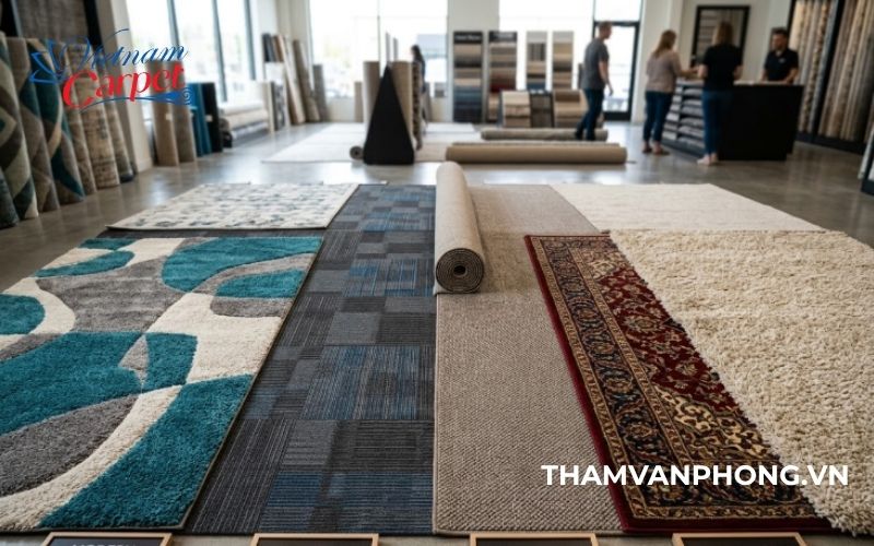 Kho bán thảm trải sàn uy tín cần đáp ứng những tiêu chí nào?