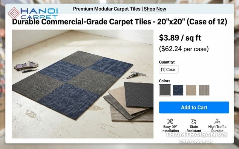 Như vậy có nên mua thảm tấm ghép giá rẻ không