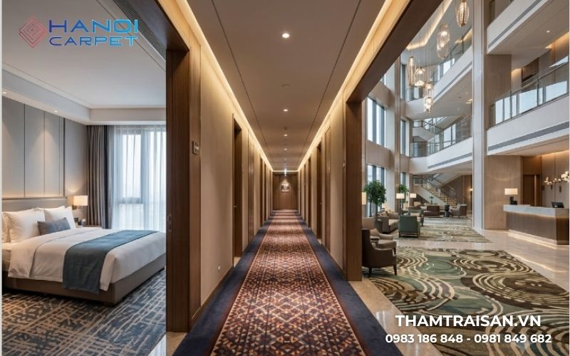 Thảm trải sàn khách sạn bằng Nylon