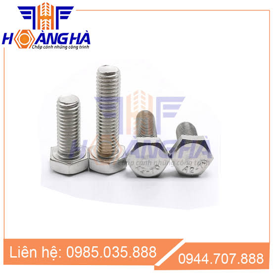 Các loại bulong inox phổ biến tại Hà Nội