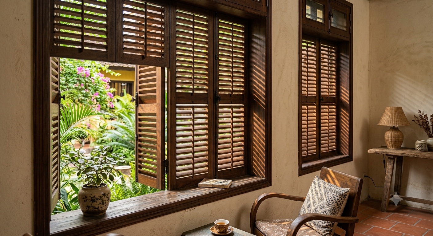 Các mẫu cửa chớp