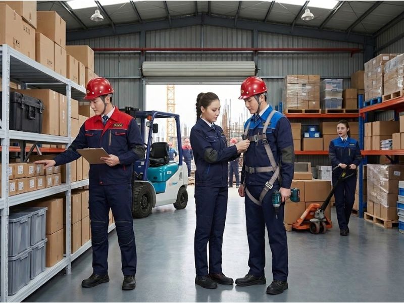 Môi trường sử dụng quần áo bảo hộ cao cấp