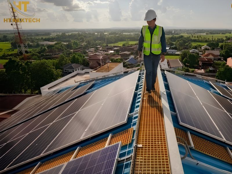 Sàn thao tác solar