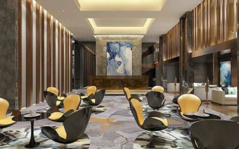 Thảm sảnh khách sạn khu vực lễ tân
