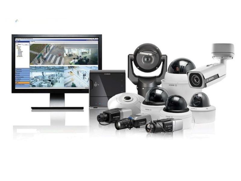 Camera an ninh Infinova giám sát công trình