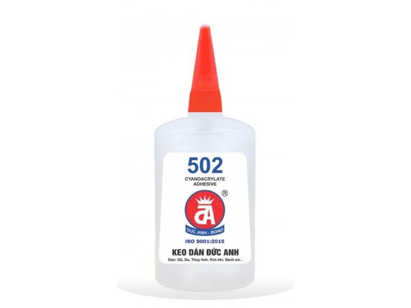 Keo dán 502 giá rẻ dùng cho nhiều vật liệu