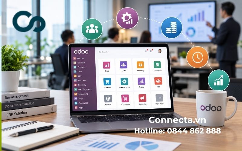 Vì sao doanh nghiệp cần lựa chọn ERP Odoo phù hợp?