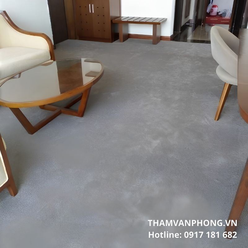 Thảm Lông Xù Cao Cấp Cho Phòng Khách Hiện Đại