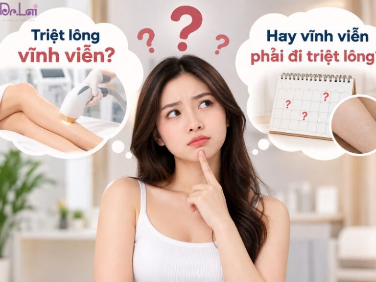 Triệt lông vĩnh viễn có mọc lại không?