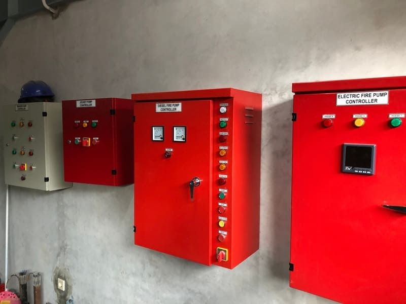 Ứng dụng tủ điều khiển báo cháy